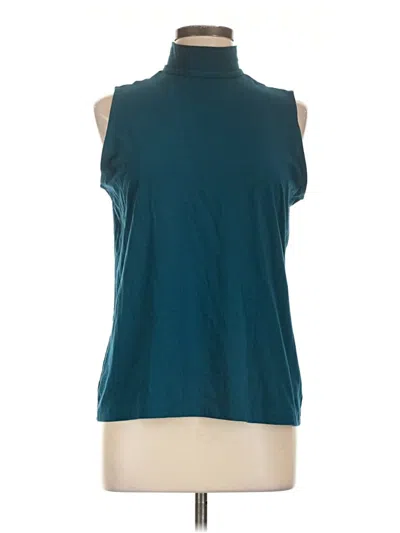 Pre-owned Chico's Sleeveless T-shirt In Blue