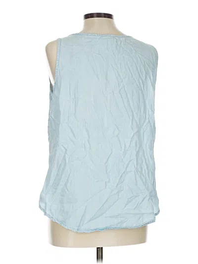 Pre-owned Chico's Sleeveless T-shirt In Blue