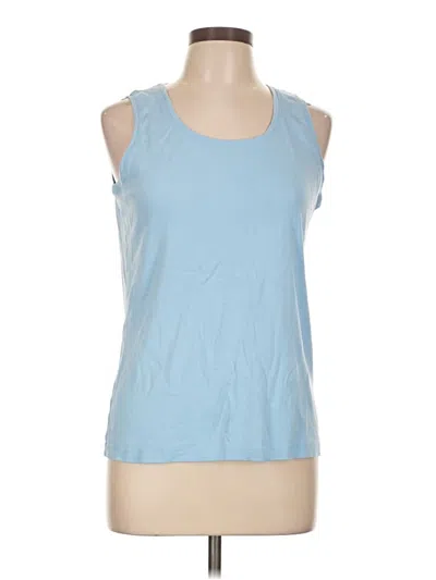 Pre-owned Chico's Sleeveless T-shirt In Blue