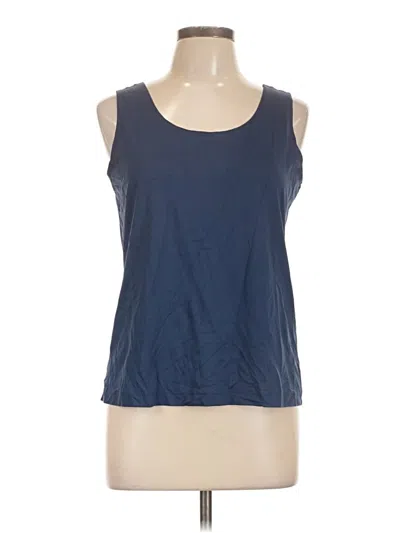 Pre-owned Chico's Sleeveless T-shirt In Blue