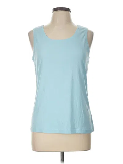 Pre-owned Chico's Sleeveless T-shirt In Blue