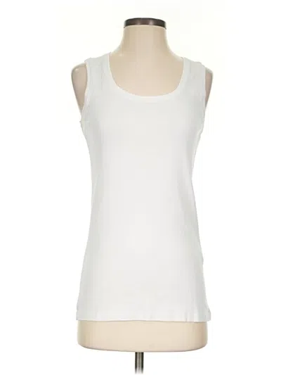 Pre-owned Chico's Sleeveless T-shirt In Ivory