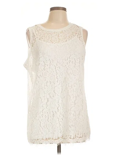 Chico's Sleeveless T-shirt In Neutral