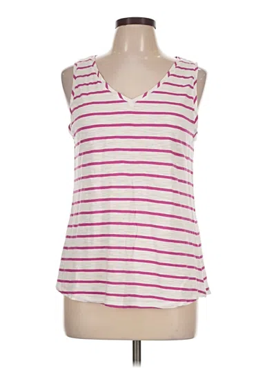 Pre-owned Chico's Sleeveless T-shirt In Pink