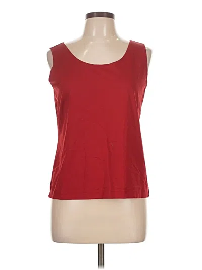 Pre-owned Chico's Sleeveless T-shirt In Red