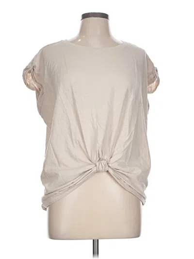 Pre-owned Chico's Sleeveless T-shirt In Tan