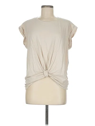 Pre-owned Chico's Sleeveless T-shirt In White