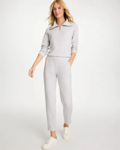 Chico's Soft Ankle Pants In Gray