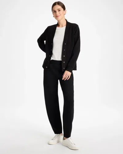 Chico's Soft Barrel Leg Pants In Black