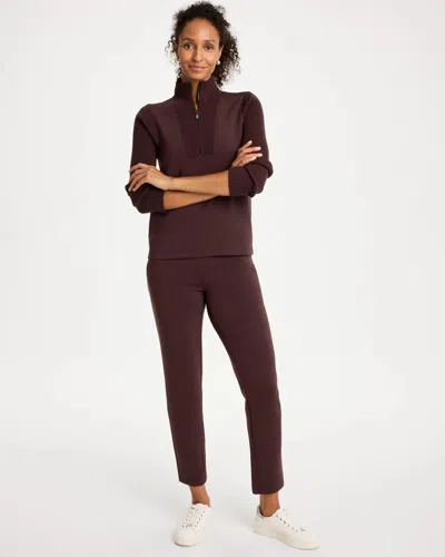 Chico's Soft Hollywood Waist Pants In Bitter Chocolate
