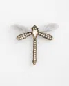Chico's Sparkling Dragonfly Brooch |  In Neutral