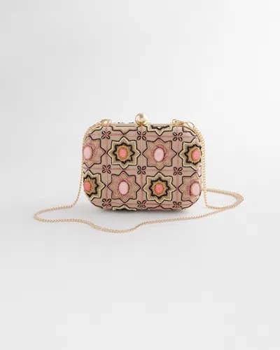 Chico's Sparkling Sensations Purse In Pink |  In Faded Pink