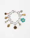 Chico's Spring Flower Charm Bracelet |  In Multicolor