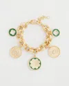 Chico's St. Patrick's Charm Bracelet |  In Green
