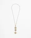 Chico's Starburst Pendant Necklace |  In Gold
