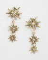 Chico's Starburst Drop Earrings |  In Gold