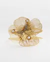 Chico's Statement Butterfly Filigree Hinge Bracelet |  In Gold