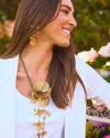 Chico's Statement Butterfly Filigree Y-necklace |  In Gold