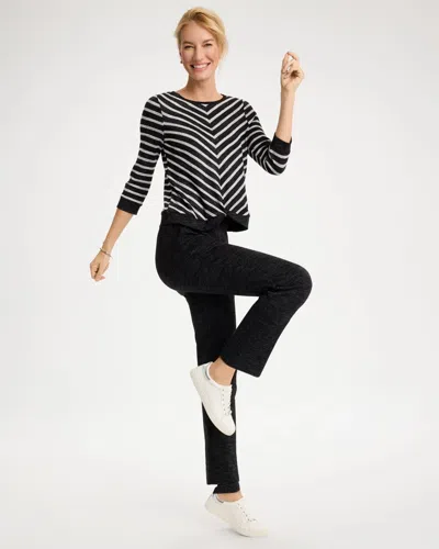 Chico's Straight Leg Pants In Black
