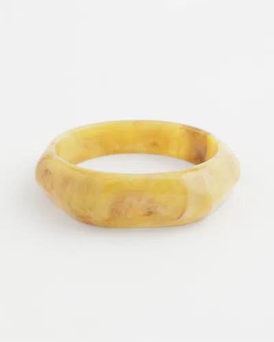 Chico's Sunrise Resin Bracelet In Yellow