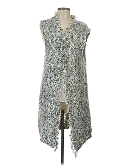 Pre-owned Chico's Sweater Vest In Blue