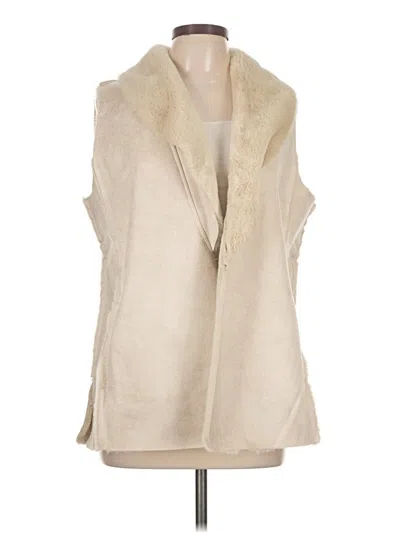 Pre-owned Chico's Sweater Vest In Brown