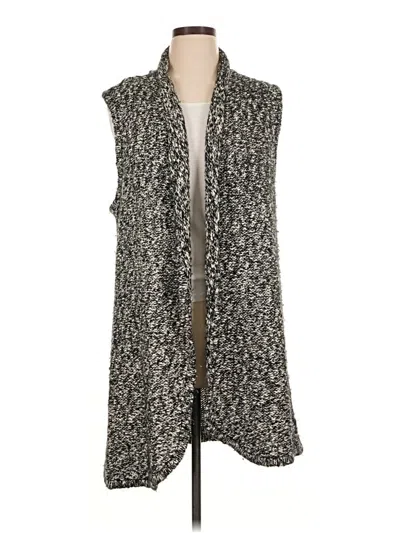 Pre-owned Chico's Sweater Vest In Gray