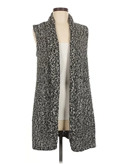 Pre-owned Chico's Sweater Vest In Gray