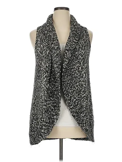 Pre-owned Chico's Sweater Vest In Gray