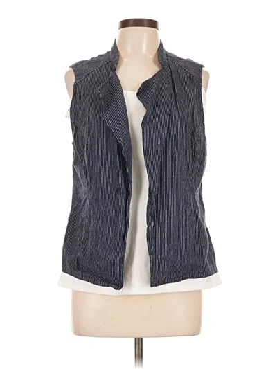 Pre-owned Chico's Sweater Vest In Gray