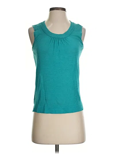 Pre-owned Chico's Sweater Vest In Teal