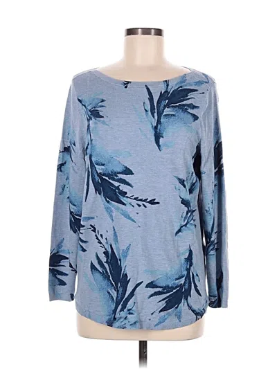 Pre-owned Chico's Sweatshirt In Blue