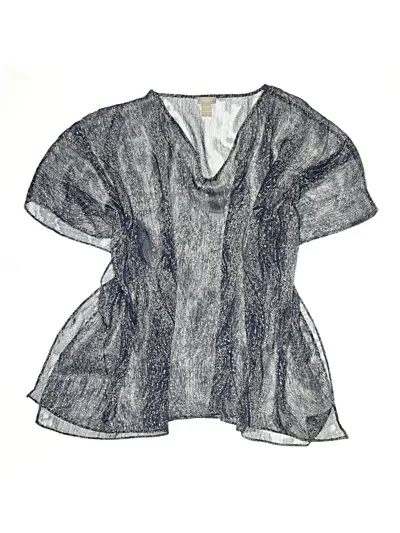 Pre-owned Chico's Swimsuit Cover Up In Gray