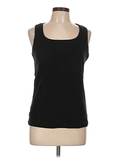 Pre-owned Chico's Tank Top Black Strapless Neckline Tops