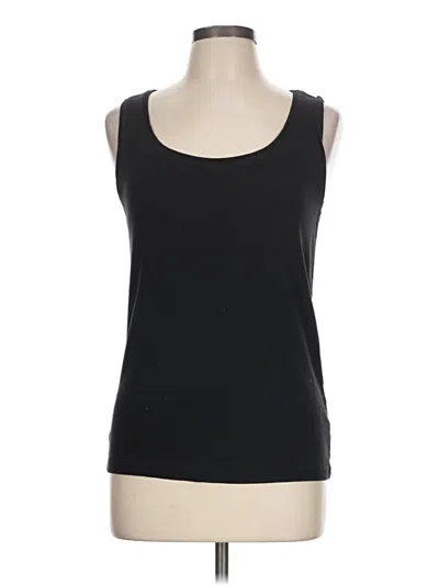 Pre-owned Chico's Tank Top Black Strapless Neckline Tops