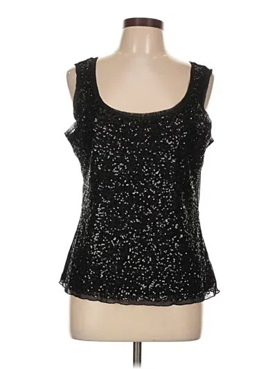 Pre-owned Chico's Tank Top Black Strapless Neckline Tops