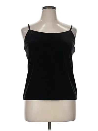 Pre-owned Chico's Tank Top Black Strapless Neckline Tops