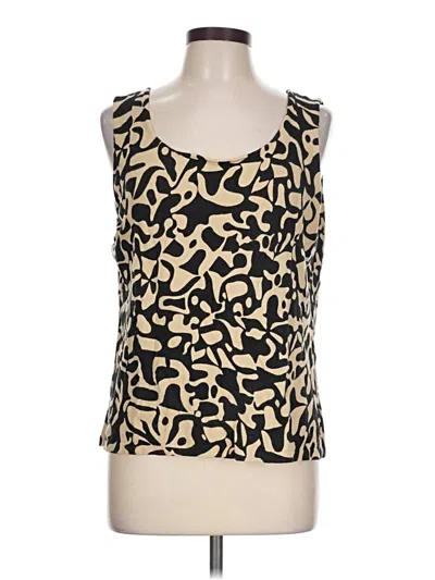 Pre-owned Chico's Tank Top Gold Square Neckline Tops