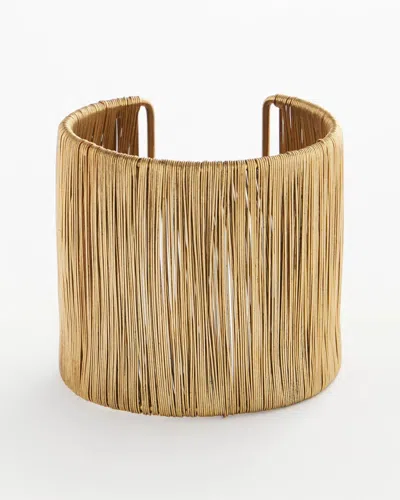 Chico's Textured Gold Cuff