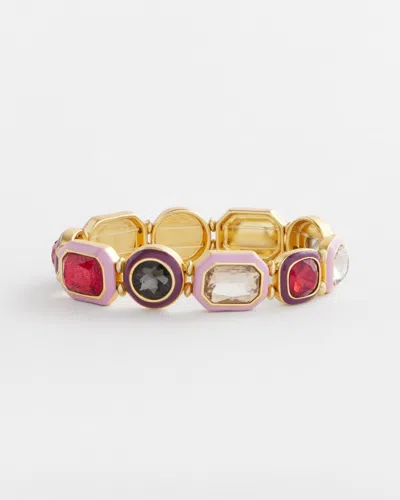 Chico's Tonal Pink Stretch Bracelet |