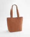 Chico's Top Handle Tote In Brown |  In Cognac