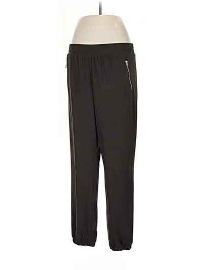 Pre-owned Chico's Track Pants In Black