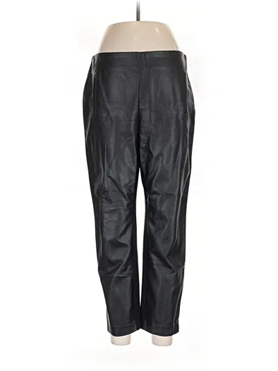 Pre-owned Chico's Track Pants In Black