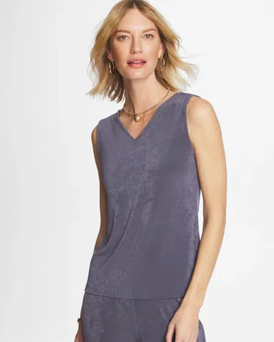 Chico's Travelers™ Convertible Tank In Gray