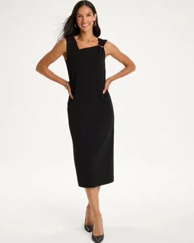Chico's Travelers™ Knit Hardware Dress In Black