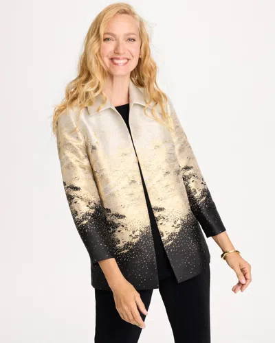 Chico's Travelers™ Metallic Jacquard Jacket