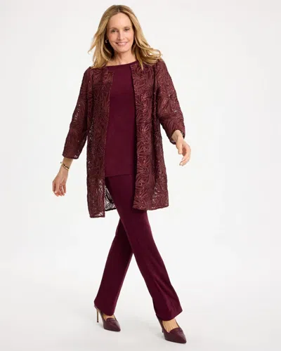 Chico's Travelers™ Pants In In Deep Merlot