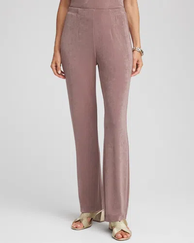 Chico's Travelers Pants In Deep Taupe In Brown
