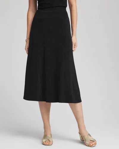 Chico's Travelers Skirt In Black