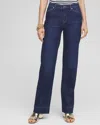 Chico's Trouser Jeans In Disco Indigo Size 4 |  In Disco Indigo